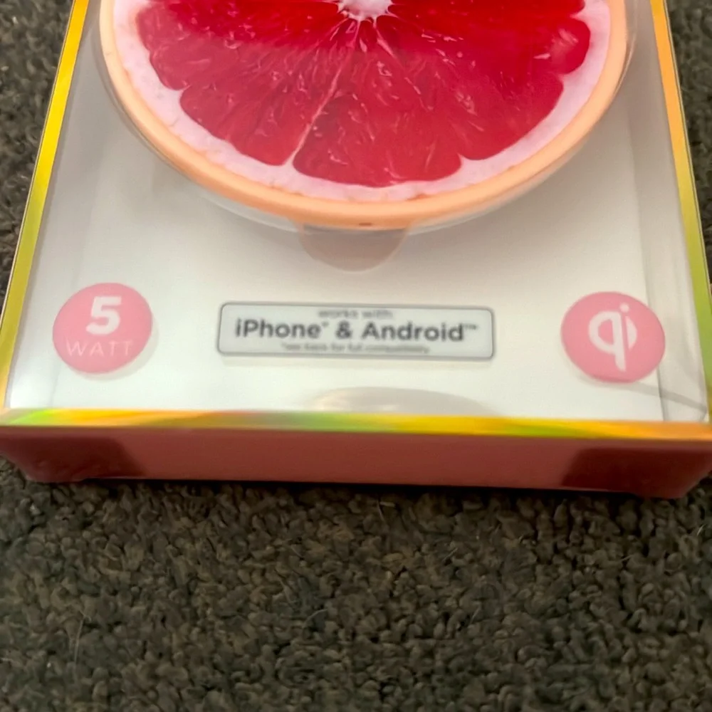 Grapefruit Wireless Charging Pad